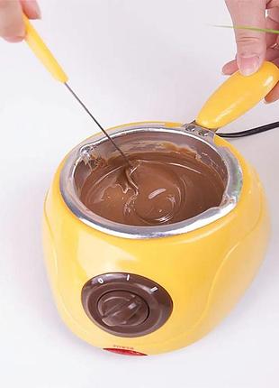 Электрическая фондюшница для шоколада chocolatiere 250 мл