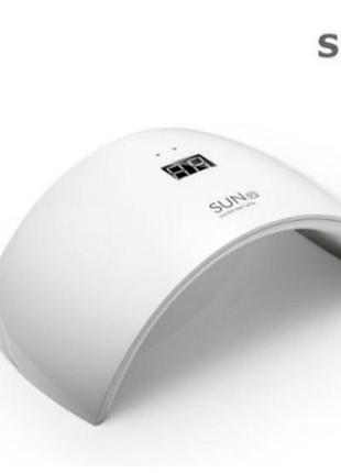Лампа для маникюра uv/led sun 9s 24 вт с ультрафиолетовым дисплеем с usb