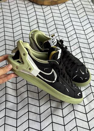 Кеди  acronym® x blazer low 'black 39 розмір
