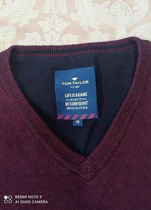 Свитер мужской tom tailor 100%котон 3