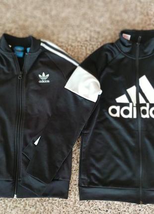 Кофта для хлопчика adidas чорна 3