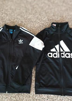 Кофта для хлопчика adidas чорна 4