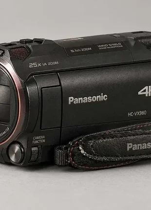Відеокамера panasonic hc-vx980 4k ultra hd, leica, wi-fi
