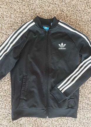 Кофта для хлопчика adidas чорна 5