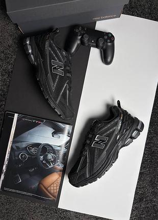 Чоловічі кросівки new balance 1906r gtx black silver