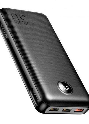 Внешний аккумулятор power bank veger l30 30000mah