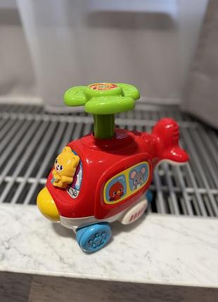 Інтерактивний вертоліт vtech spin & go helicopter англійською
