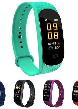 Фитнес браслет m5 band smart watch bluetooth 4