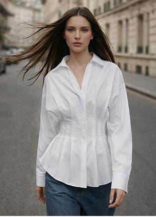 Сорочка жіноча zara нова з етикеткою на s/m/l 🔥 розпродаж речей від 25 гривень 🔥