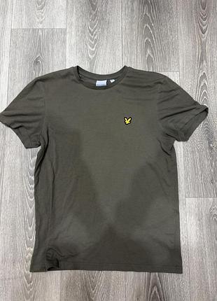 Футболка lyle scott , у кольорі хакі , в розмірі м