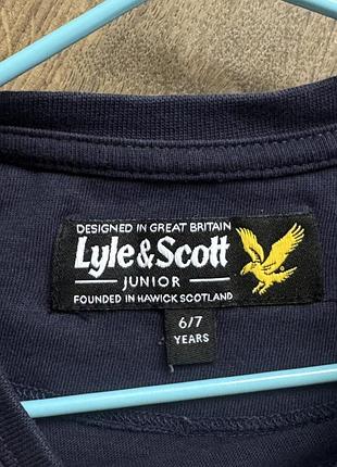 Лонг на хлопчика lyle&sxott 5-6 років 4