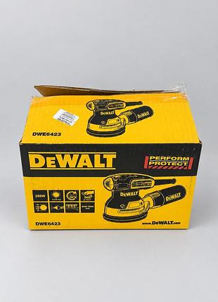 Ексцентрикова шліфмашина dewalt dwe6423 2