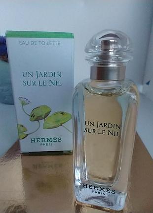 Hermès un jardin sur le nil миниатюра 7,5мл оригинал