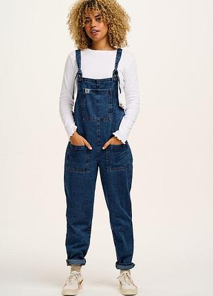 Джинсовий комбінезон lucy & yak оригінал, синій, розмір 14 (l/xl) zara