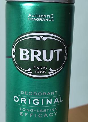 Мужской дезодорант brut original (брют ориджинал) 200 мл 4