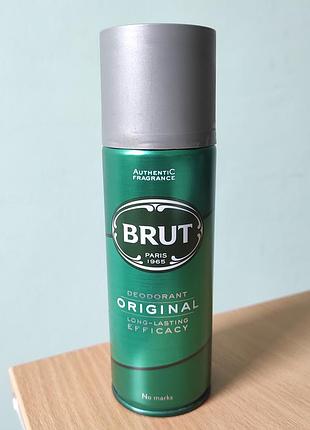 Мужской дезодорант brut original (брют ориджинал) 200 мл