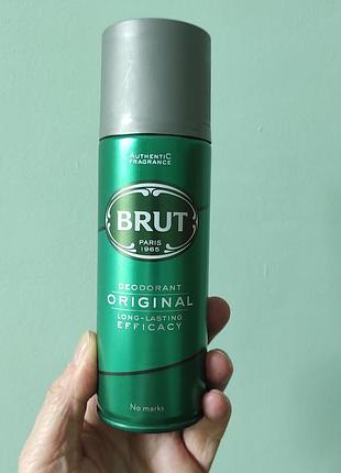 Мужской дезодорант brut original (брют ориджинал) 200 мл 7