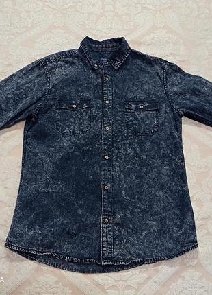 Рубашка чоловіча/підліткова pull&bear 3