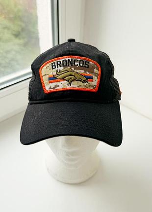 Мужская кепка new era black/camo denver broncos 2021