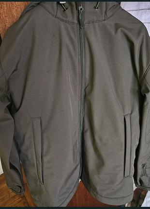 Куртка soft shell  58 размер.800гр