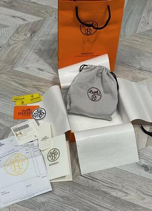 Ремінь унісекс hermes шкіряний