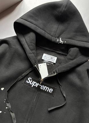 Кофта чоловіча supreme з капюшоном 7
