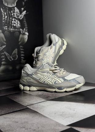 Asics gel nyc oyster grey 2