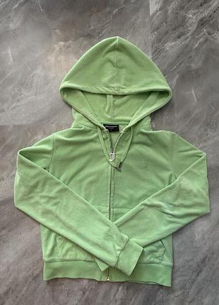 Жіноче худі juicy couture джусі кутюр y2k zip-up зіпка