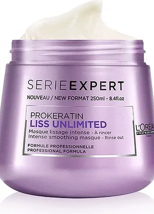 Маска l'oréal professionnel paris serieexpert liss unlimited для випрямлення волосся 250 мл