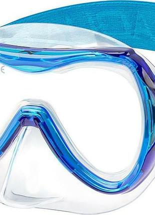 Маска для дайвинга aqua speed alize fs 61096 синий детский one size (622-22)