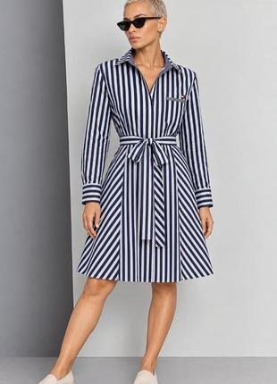 Хлопковое платье премиум - сегмента tommy hilfiger 9