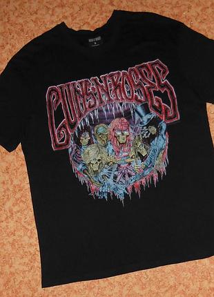 Футболка guns n’ roses/use your illusion tour 1992-1993/черепа/рок мерч