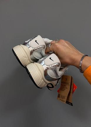 Кроссовки nike v5 rnr white black silver 3