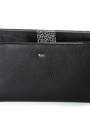 Podium кошелек classic мужской кожа dr. bond ms-43b black