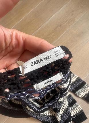 Джемпер у смужку zara m 3