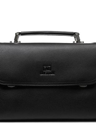 Podium сумка мужская барсетка кожа bretton 9012-18 black