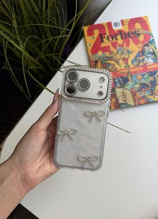 Чохол iphone girl bow 15 pro max