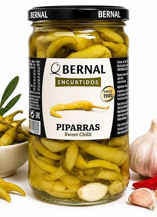 Перец bernal сладкий маринованный e piparras sweet chilli, 685 г
