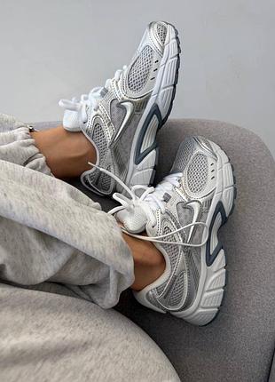Кроссовки nike v5 rnr white silver