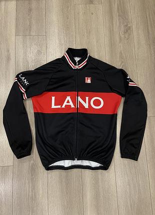 |l-xl| чоловіча софтшелл велокуртка lano / термо вело куртка lano sports wear thermal jacket