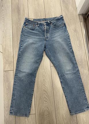 Джинси чоловічі levi's 501 сині розмір l