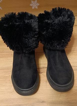 Сапожки zara 33р.