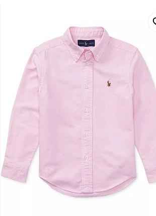 Сорочка ralph lauren рожева, 2 роки