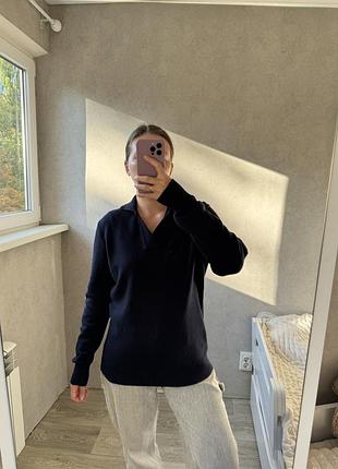 Светр поло вовна катон massimo dutti 2