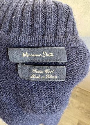 Светр поло вовна катон massimo dutti 4