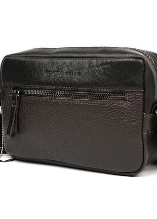 Сумка через плечо компактная вертикальная grande pelle 736720 urban classic