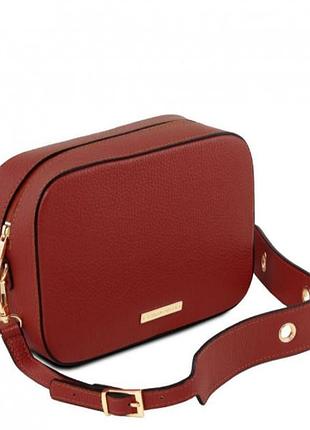 Жіноча сумочка з натуральної шкіри tl141733 tuscany leather червона