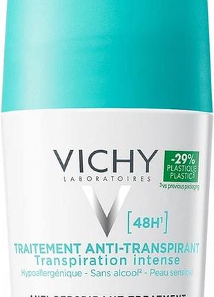 Дезодорант-антиперспірант vichy кульковий 48 годин 50 мл