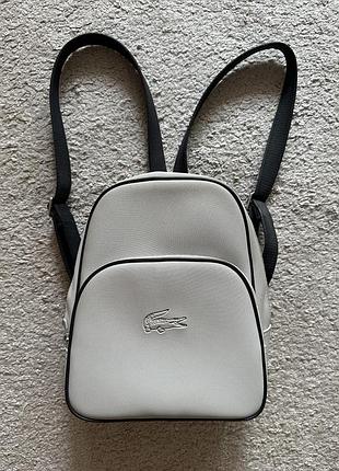 Рюкзак жіночий lacoste, середній (блискавка під заміну)