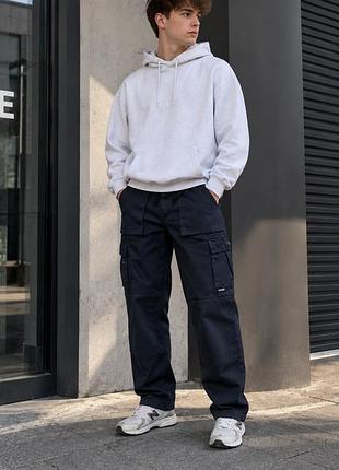 Чоловічі карго штани cargo workwear темно-сині 34/31